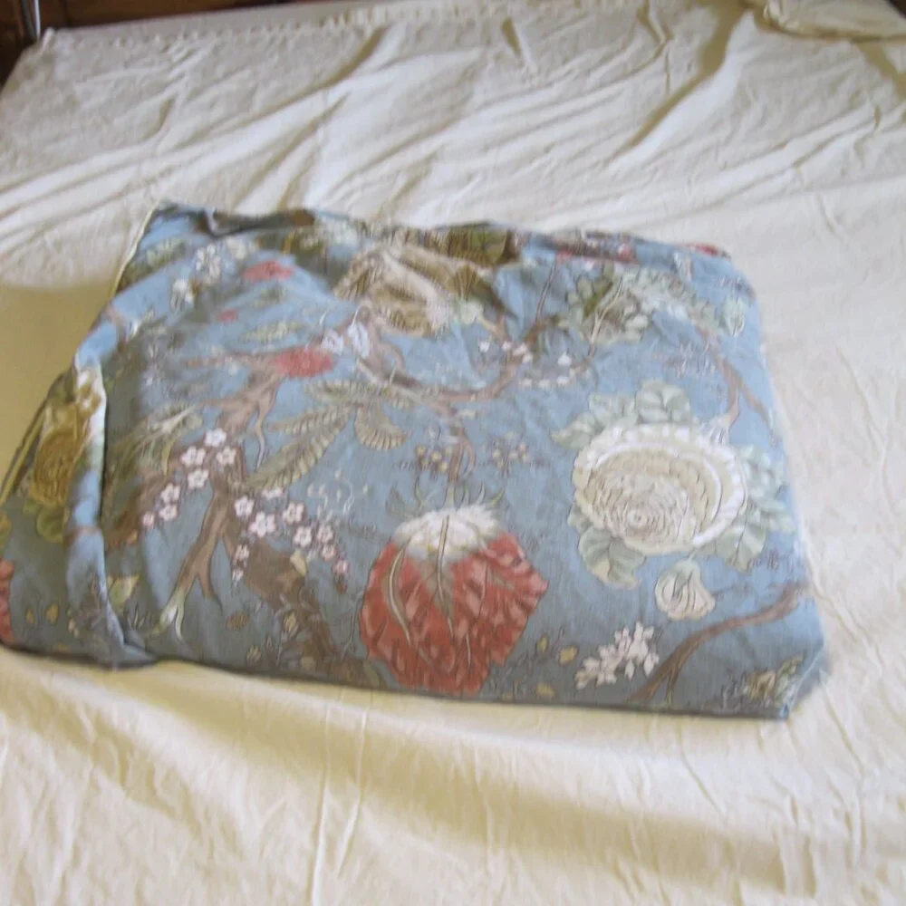 Pottery Barn Palampore Floral Jacobean Duvet Cover - King - Cotton/Linen